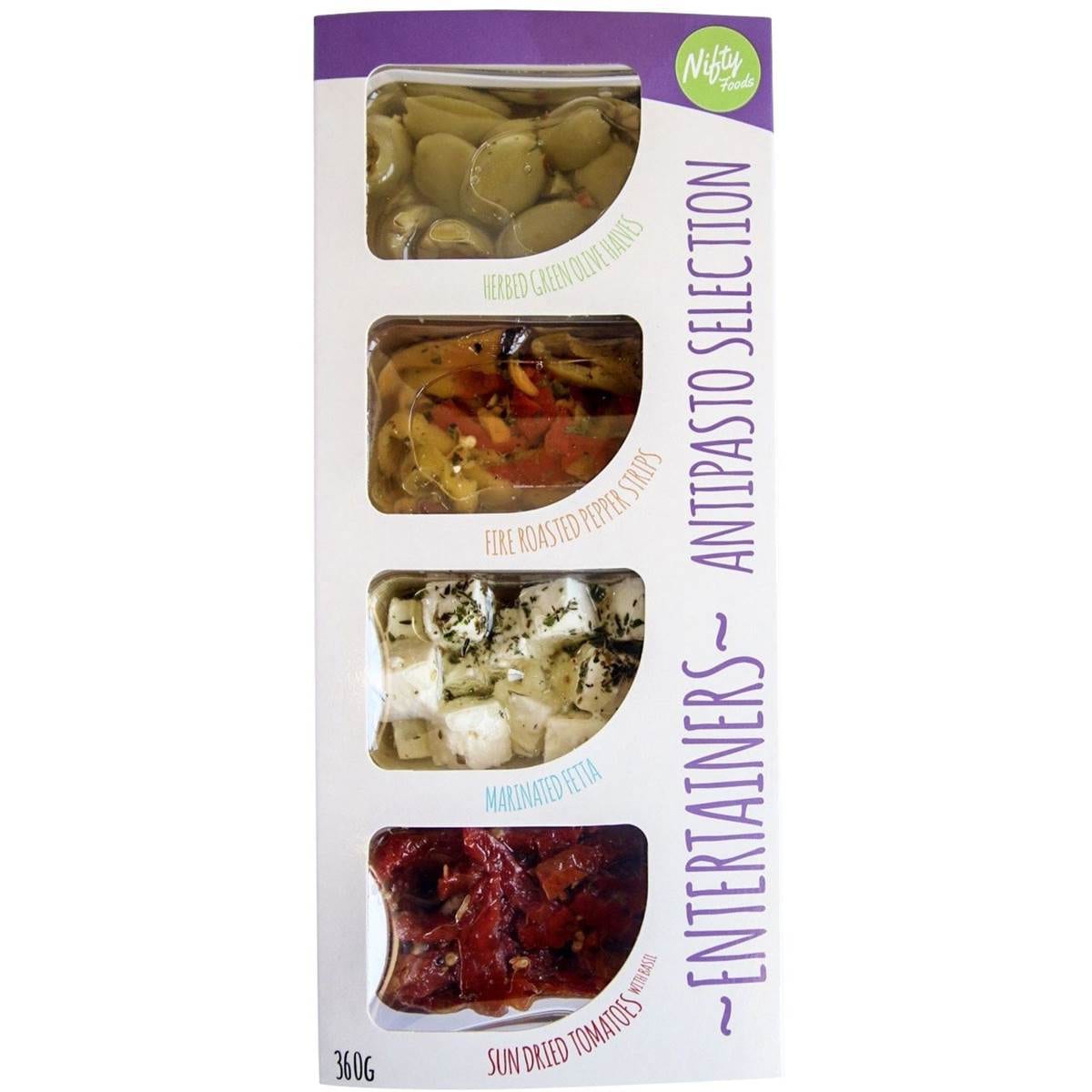 Nifty Foods Entertainers Antipasto Selection 360g Woolworths
