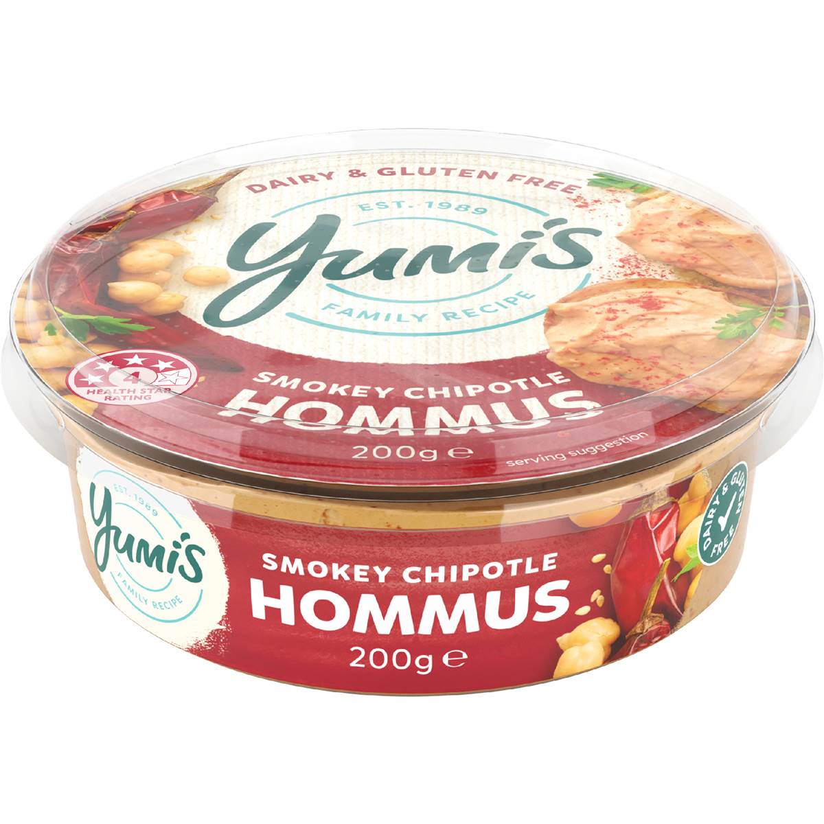 Yumi's Chipotle Hommus Dip