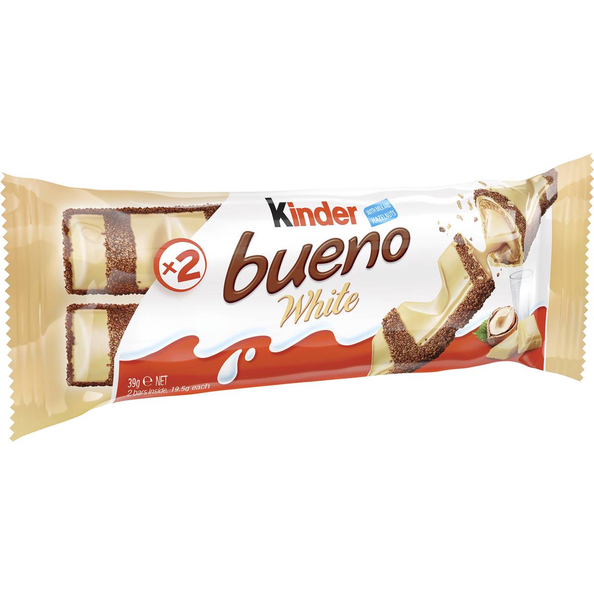 Kinder Bueno White 39G - Tesco Groceries