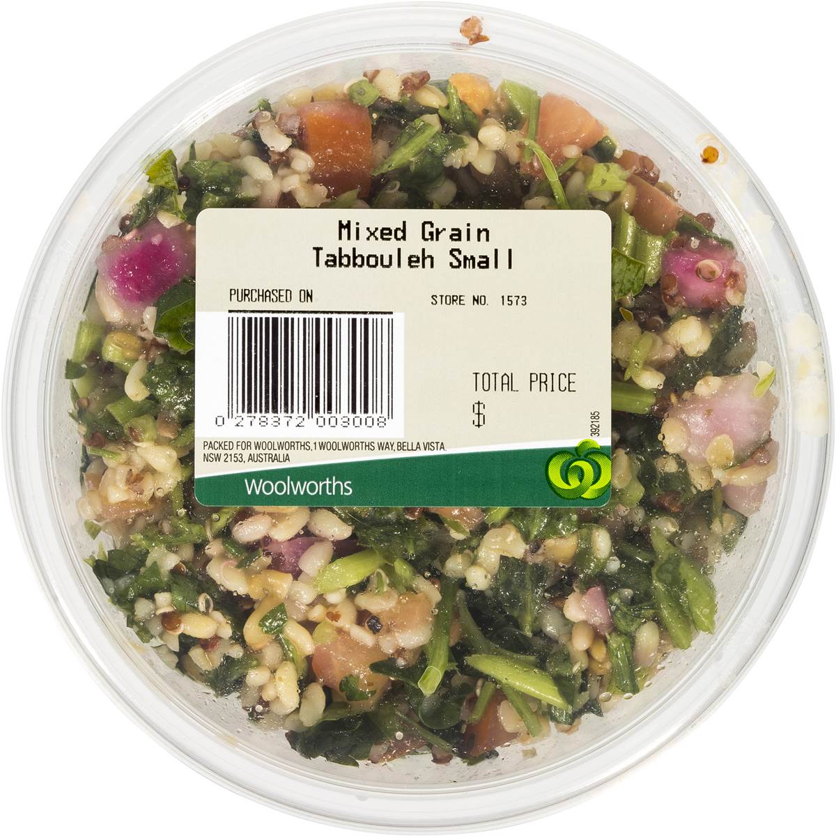 Ww Mixed Grain Tabbouleh Small Woolworths