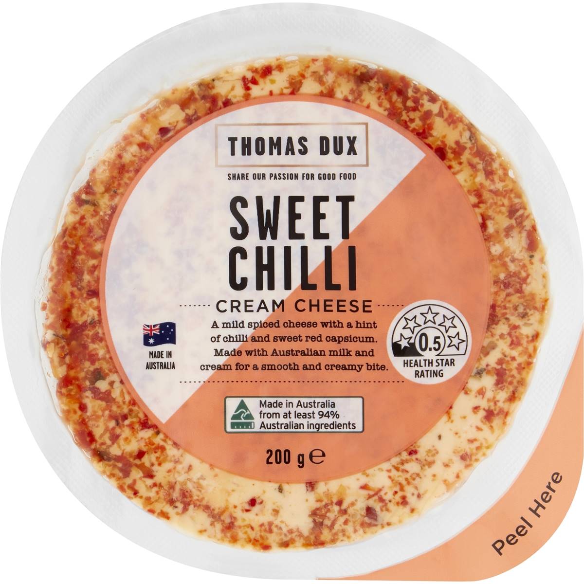 Thomas Dux Sweet Chilli Cream Cheese 200g