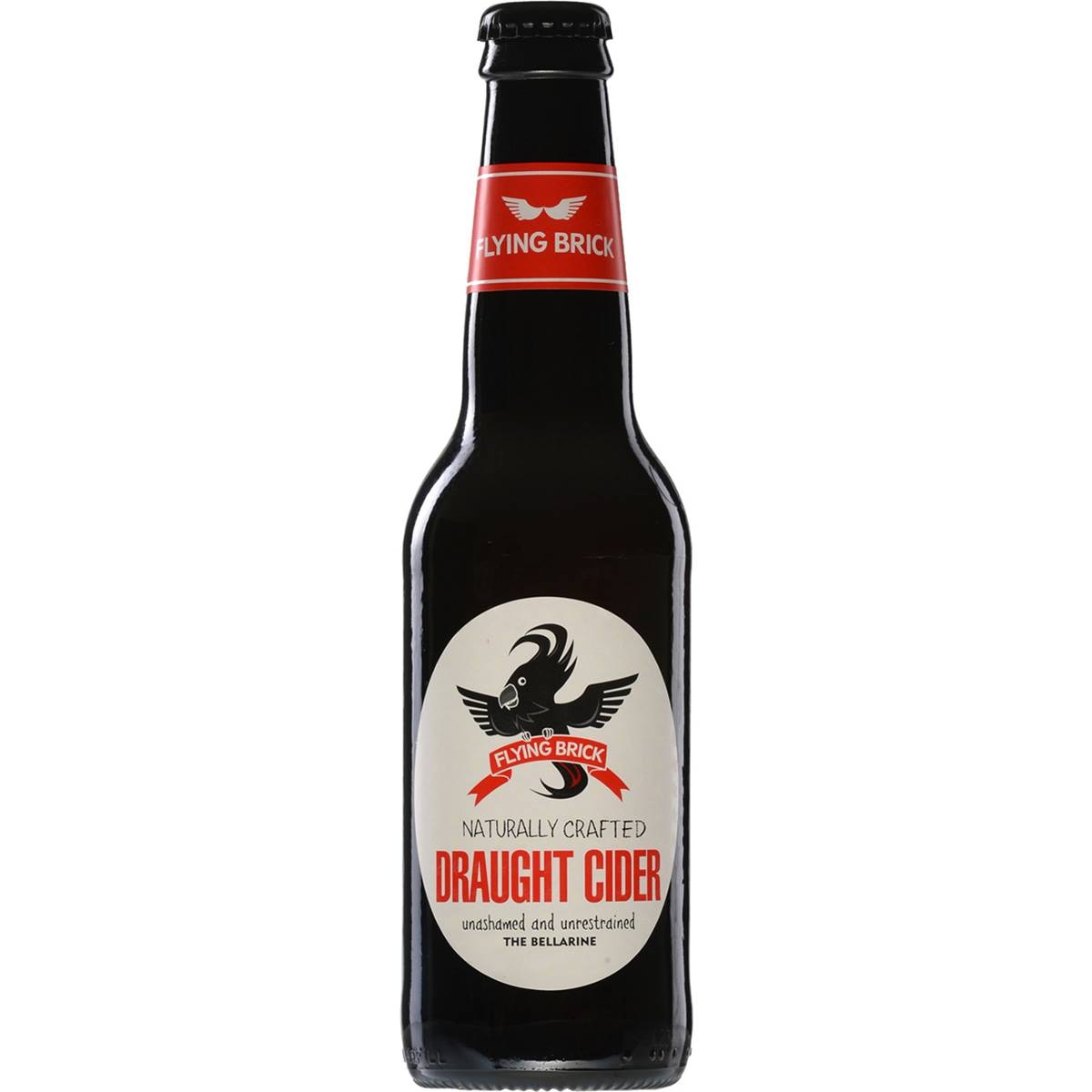 Flying Brick Cider Co. Draught Cider Bottle