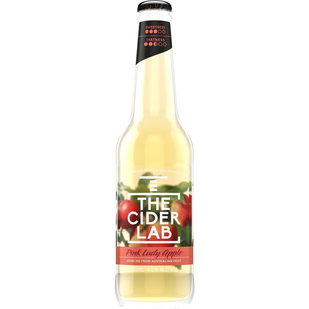 Cider Lab Cider Lab Pink Lady Apple Cider Bottle 330ml Woolworths