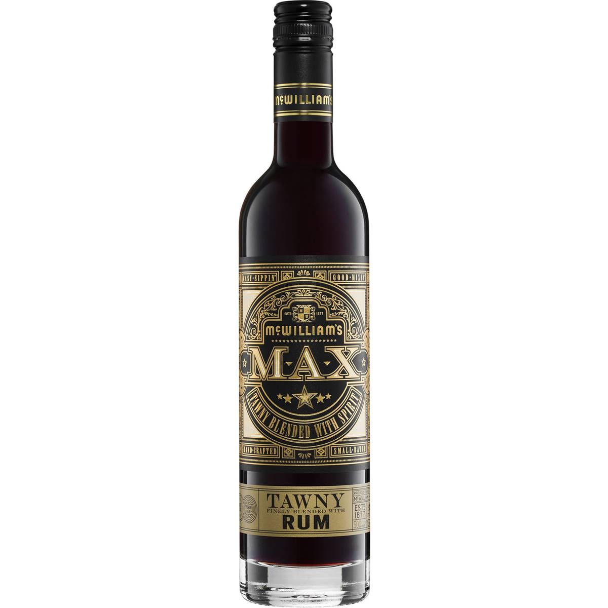 Mcwilliam's Max Tawny With Rum Blend 500ml Woolworths