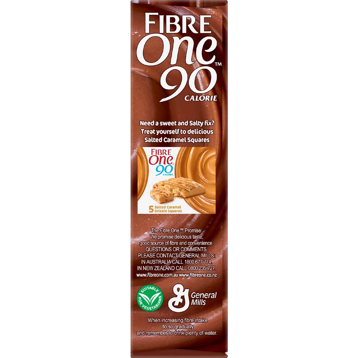 Fibre One 90 Calorie Chocolate Fudge Brownies 5 Pack Woolworths
