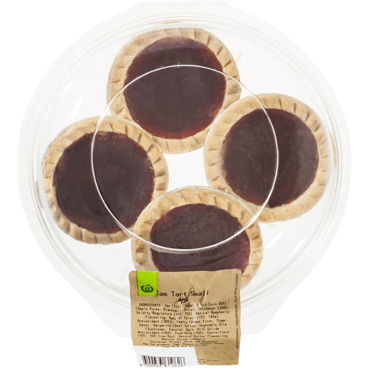 Woolworths Jam Tart Small Each Woolworths