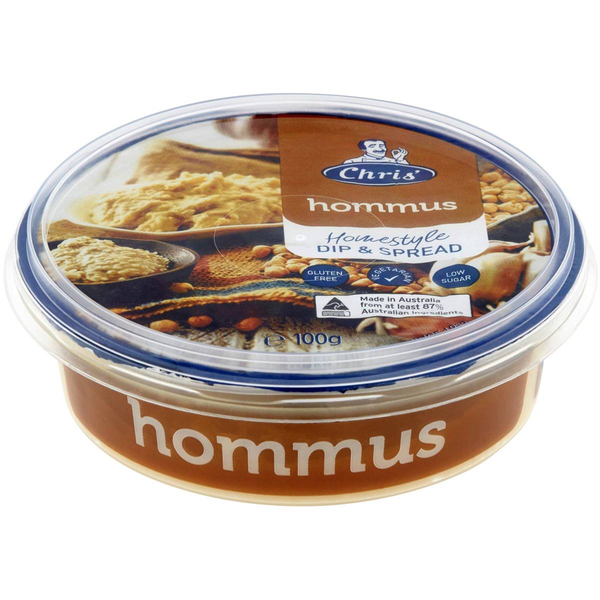 Chris' Hommus Dip 100g | Woolworths