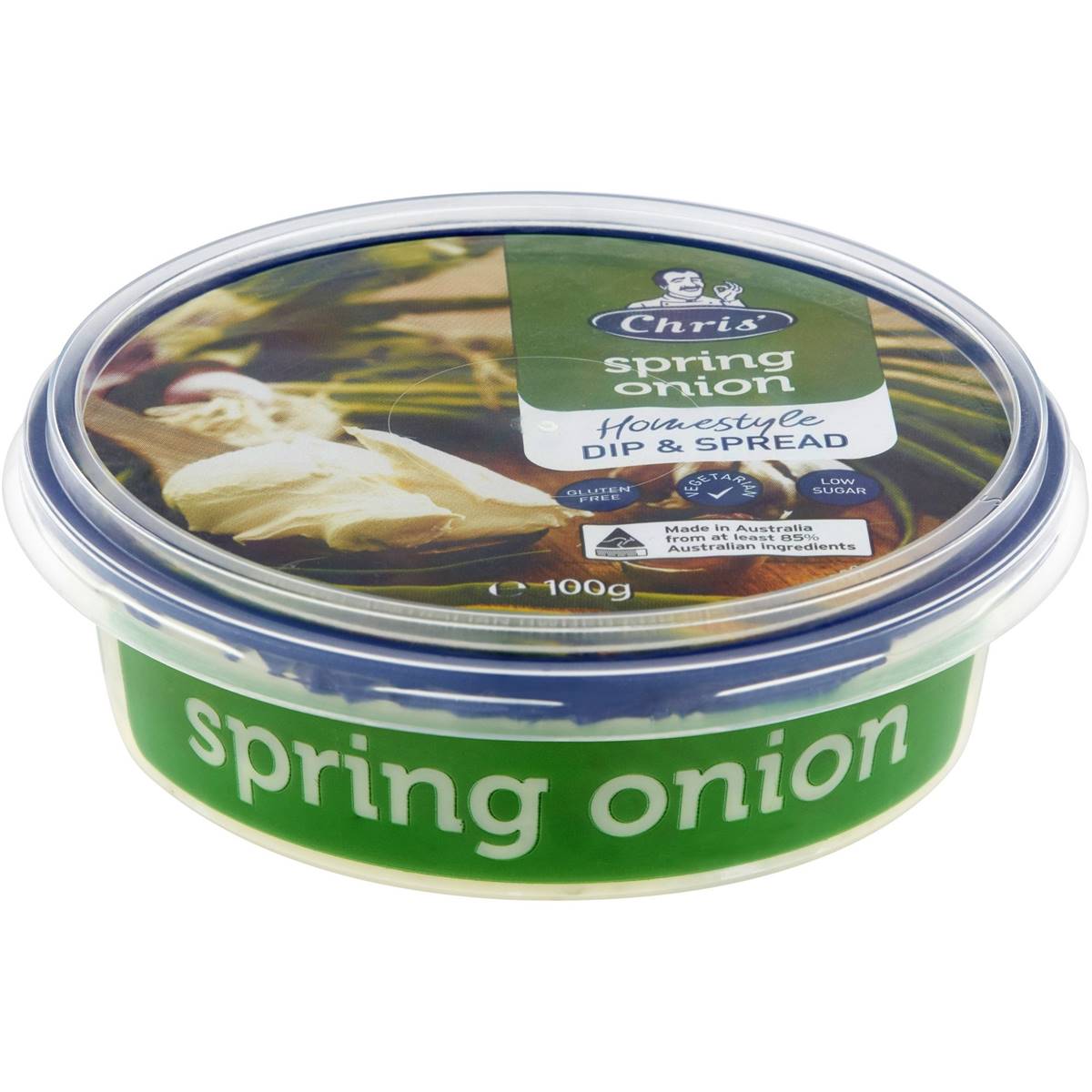 Chris' Spring Onion Dip 100g Woolworths