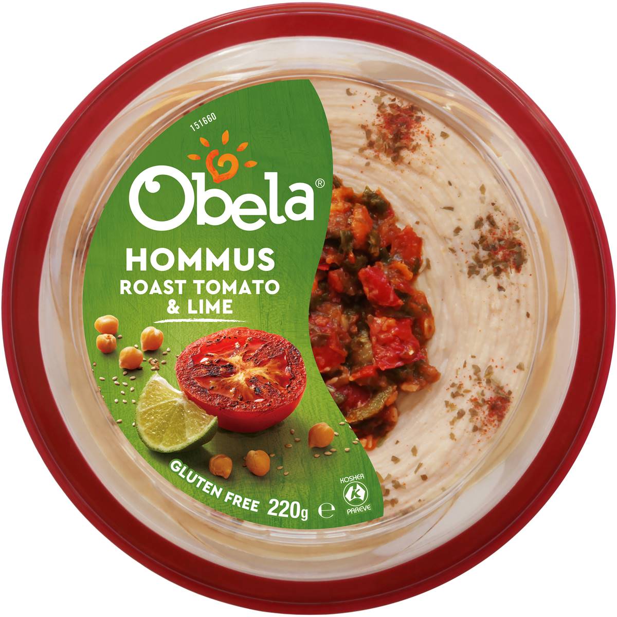 Obela Dip Tomato & Lime 220g Woolworths