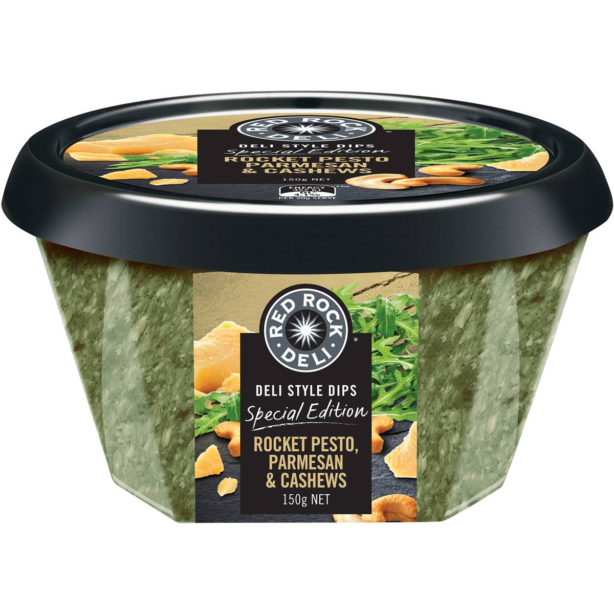Red Rock Deli Dip Rocket & Parmesan 150g Woolworths