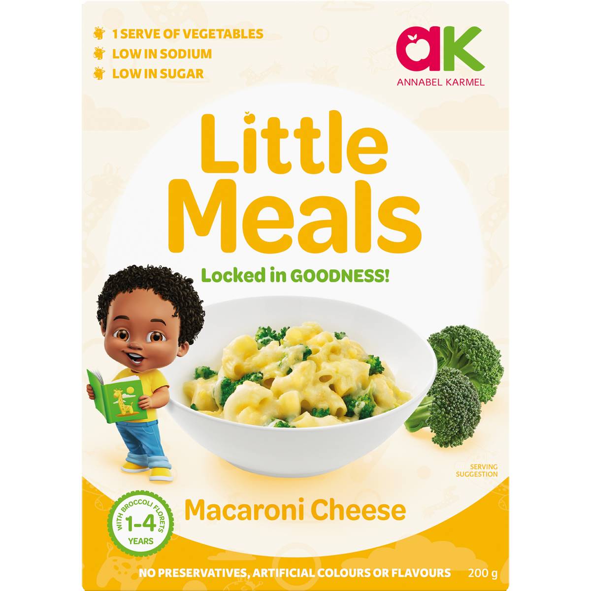 Annabel Karmel Mac & Cheese Pasta Frozen Meal 200g Woolworths