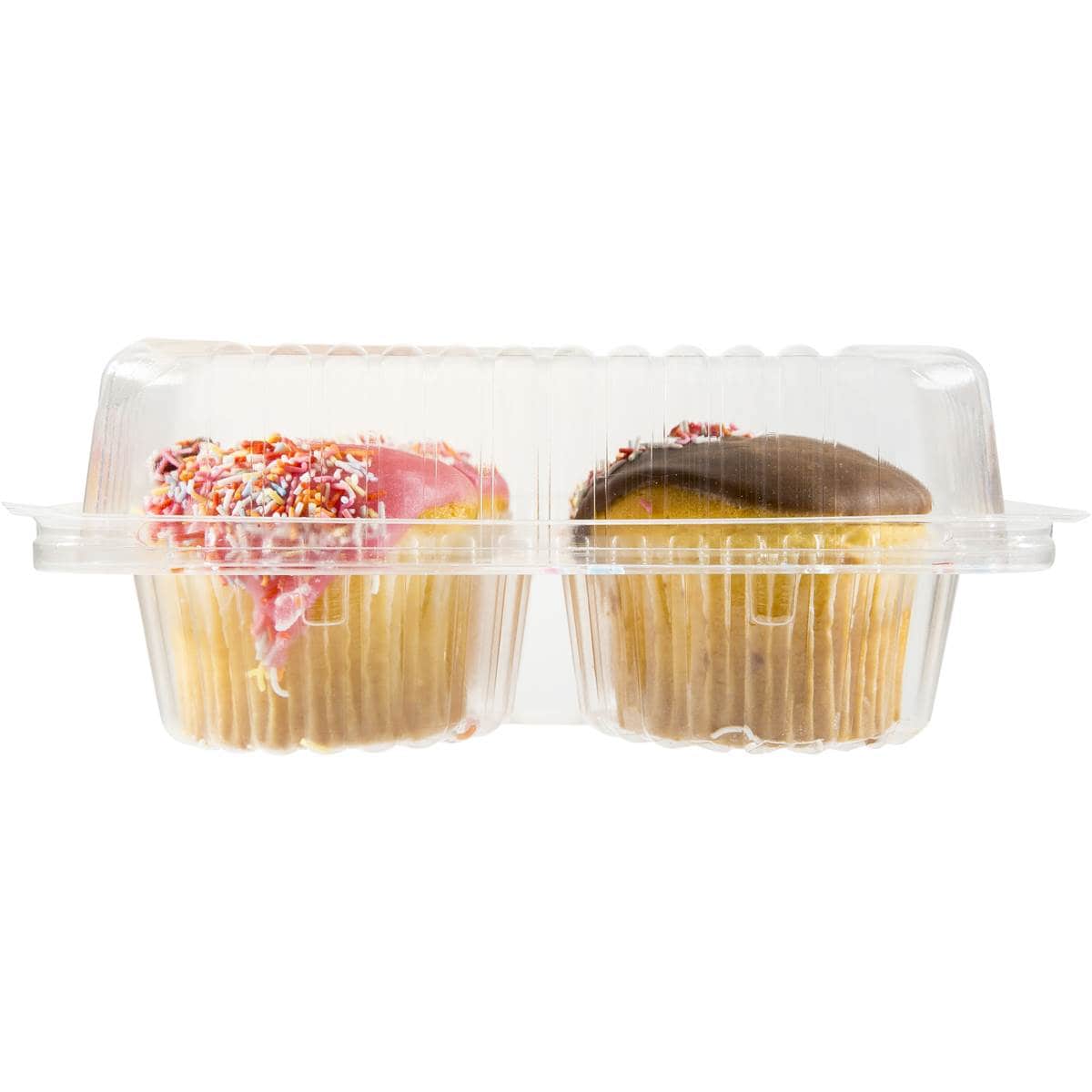 Iced Cupcakes 4pk Woolworths