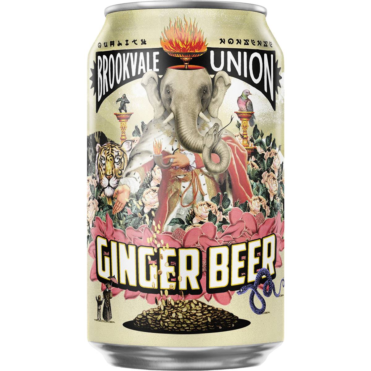 Brookvale Union Ginger Beer Can 330ml Woolworths