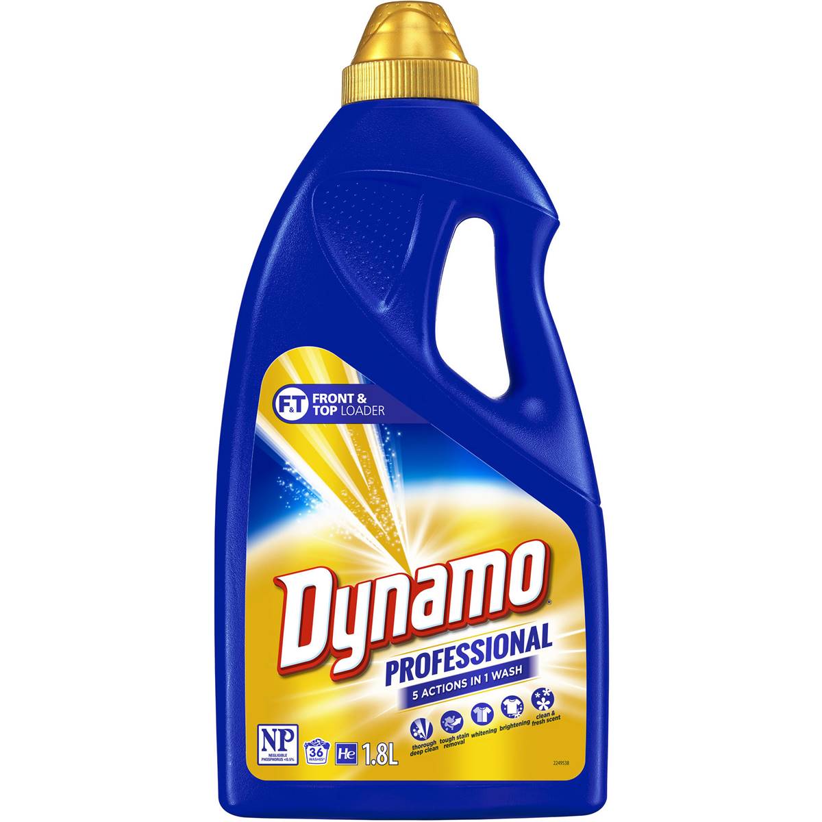 Dynamo Professional Front & Top Laundry Liquid 1.8l Woolworths