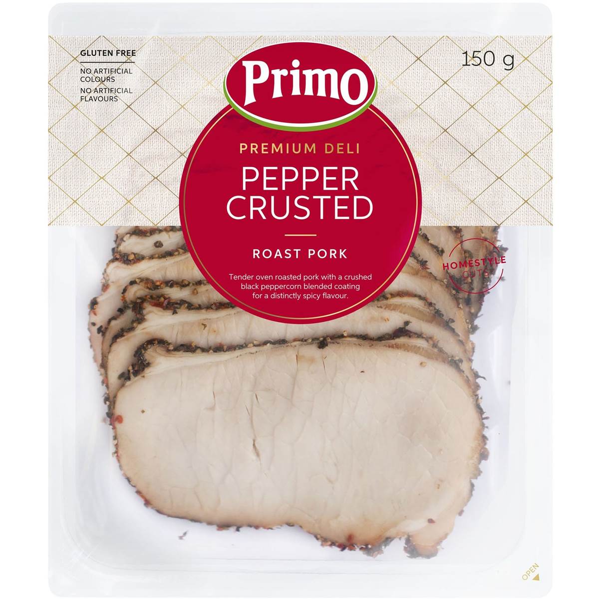 Primo Roast Pork Pepper Crusted 150g Woolworths