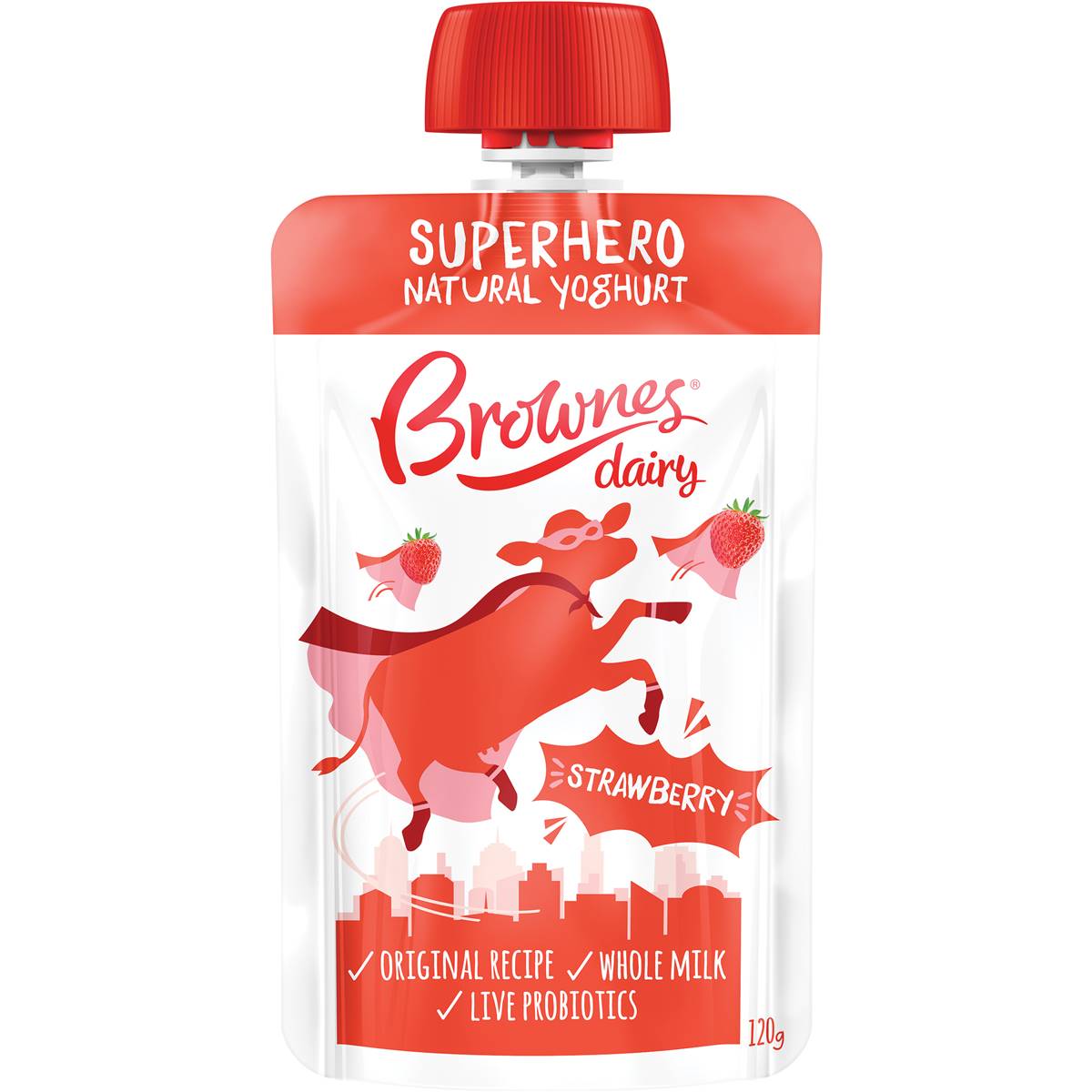 Brownes Mini's Strawberry Yoghurt