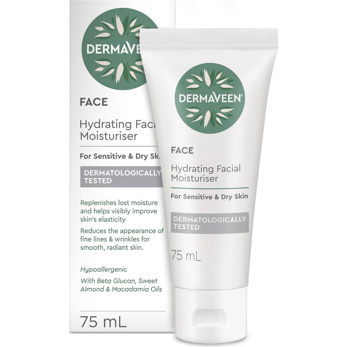 Dermaveen Hydrating Facial Moisturiser 75mL