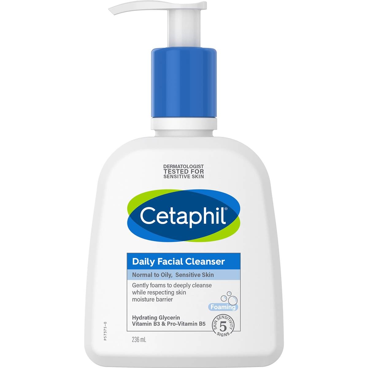 Cetaphil Daily Facial Cleanser Foaming 236ml | Woolworths