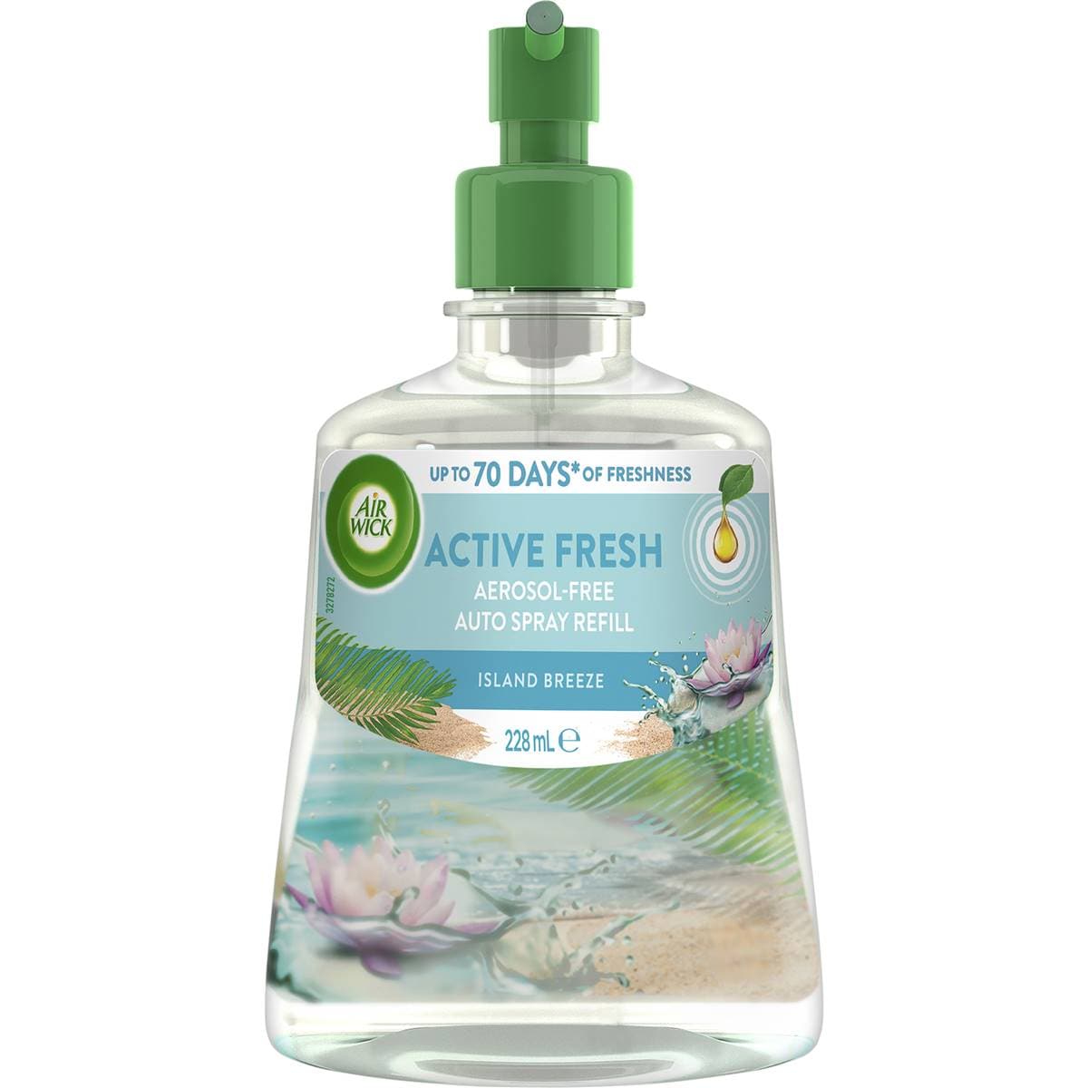 Air Wick Automatic Air Freshener Refill Island Breeze 228ml Woolworths