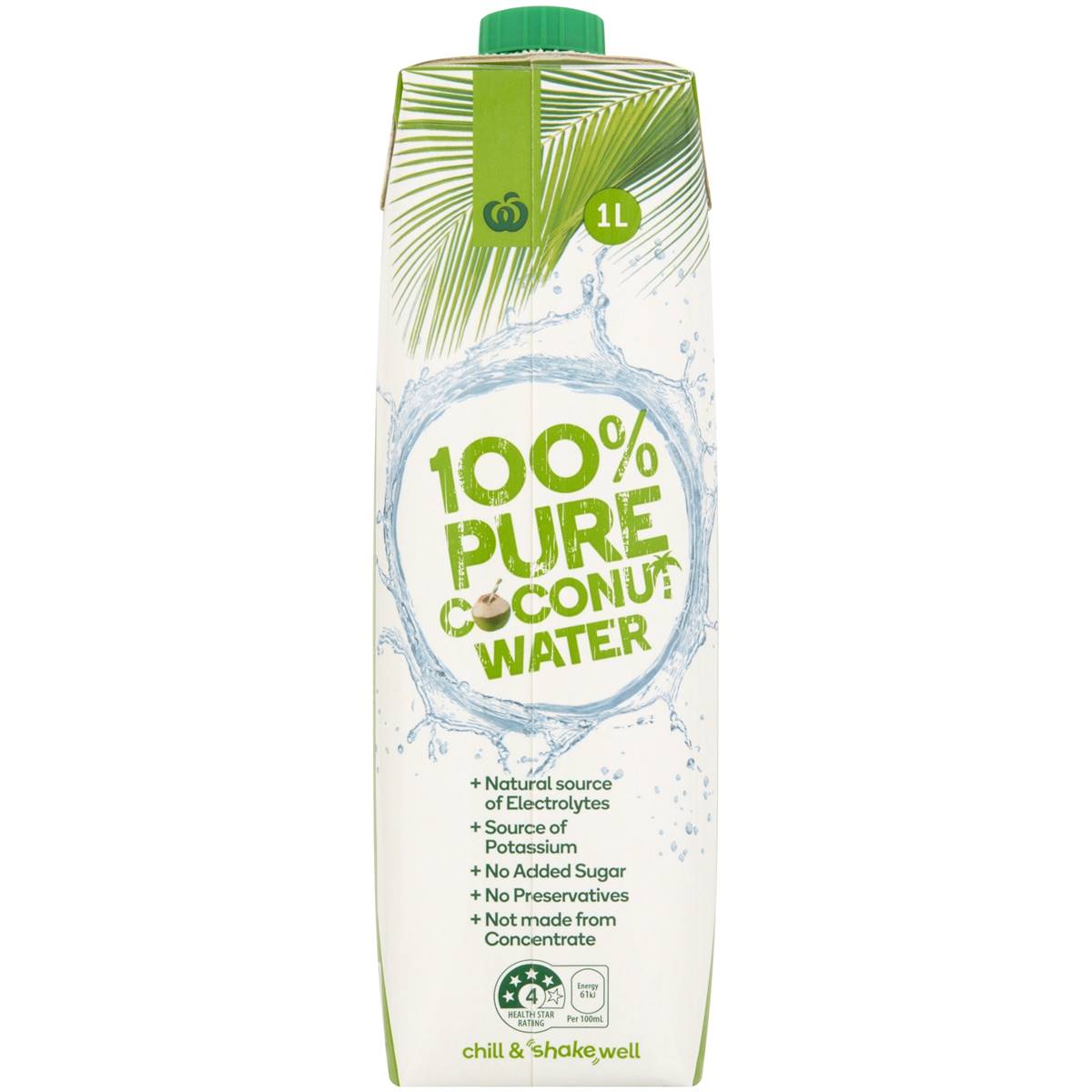 Woolworths 100% Pure Coconut Water 1l | Woolworths