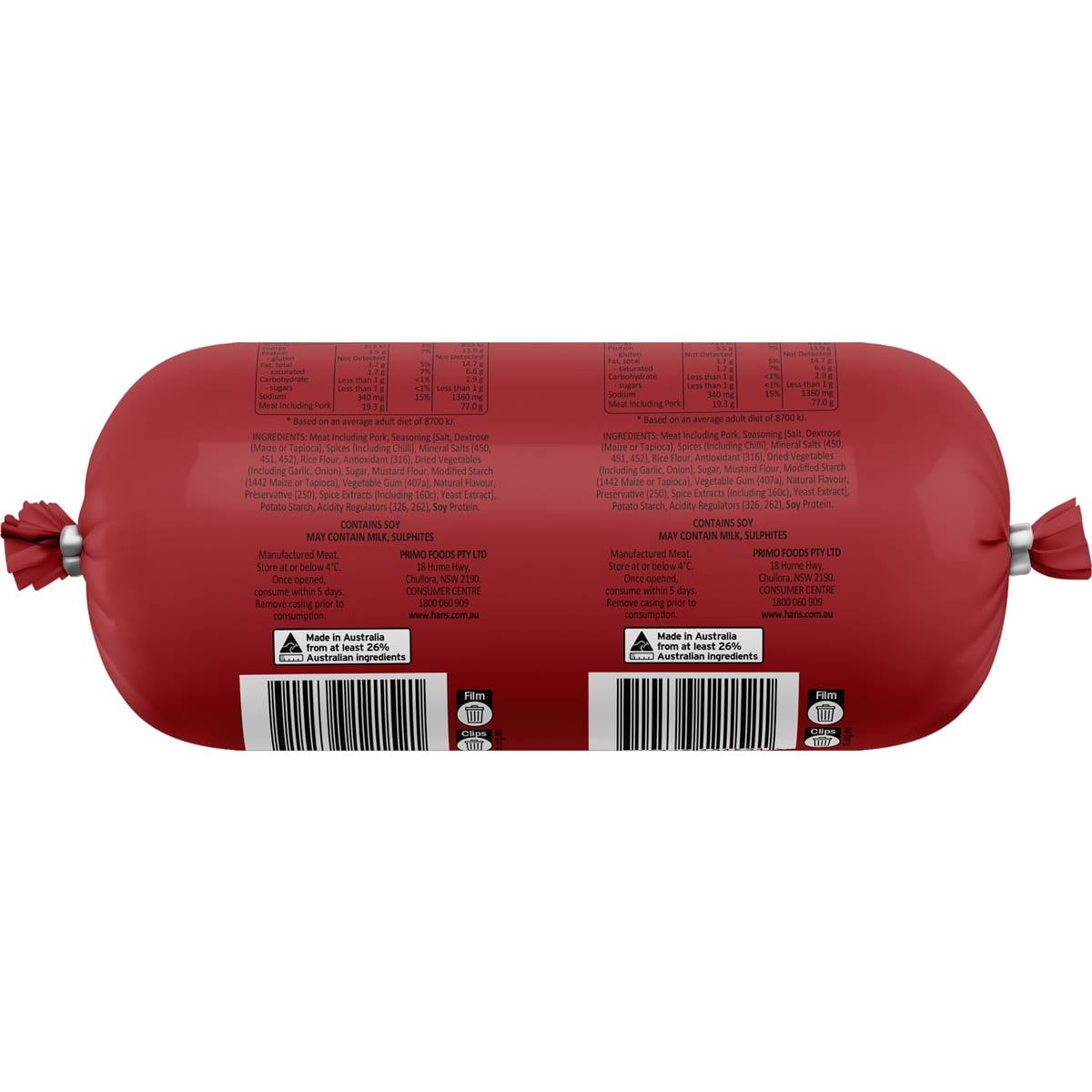 Hans Polish 375g Woolworths