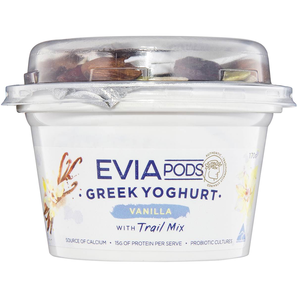 Evia Yoghurt Pod Trail Mix 170g Woolworths