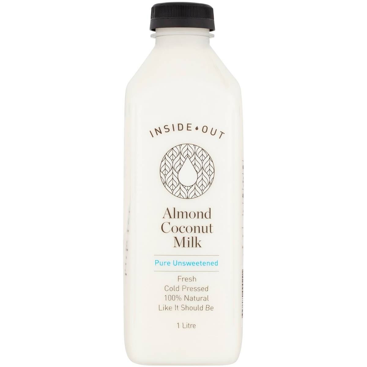 Inside Out Almond & Coconut Milk 1l Woolworths