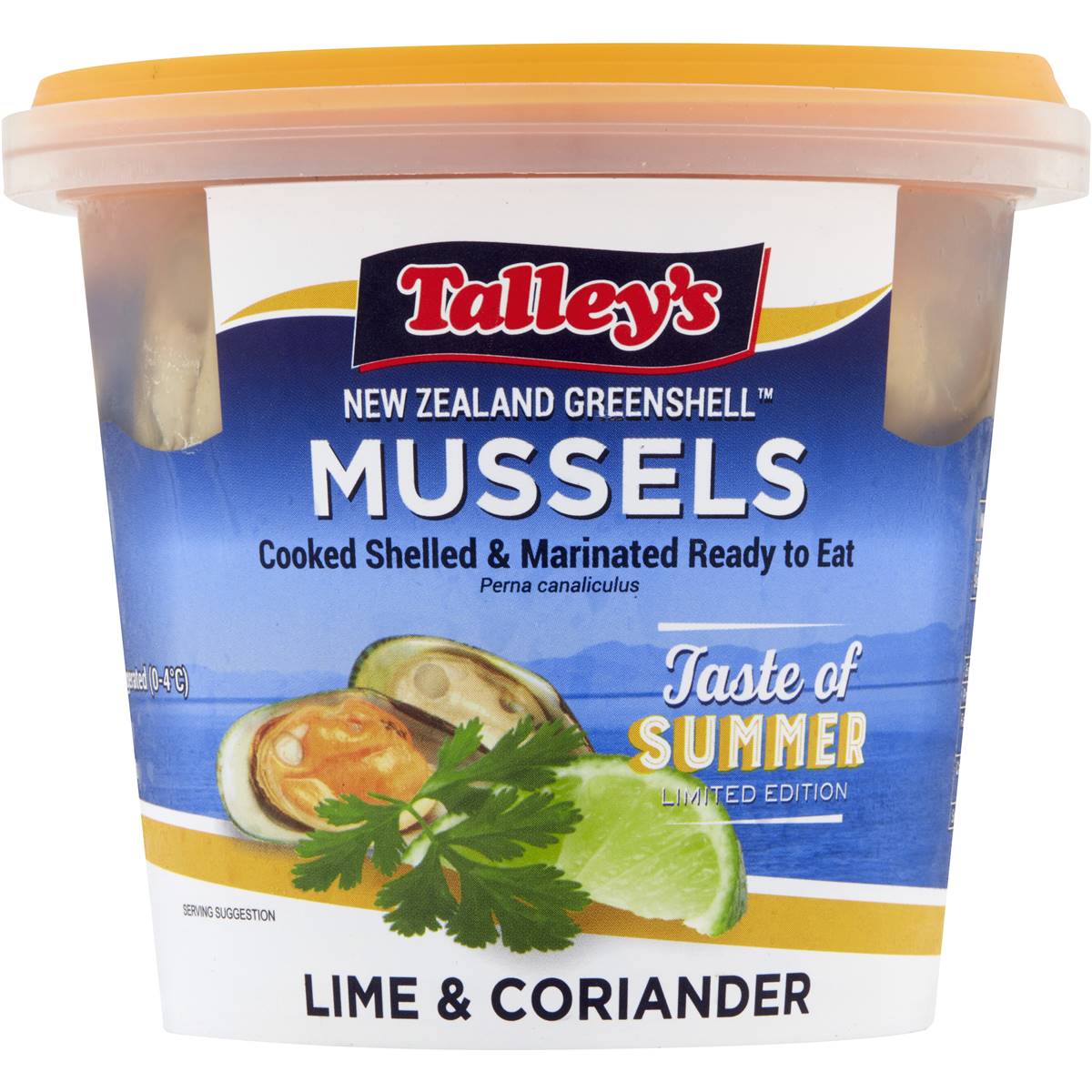 Talley's Chilled Mussels Lime & Coriander 375g Woolworths