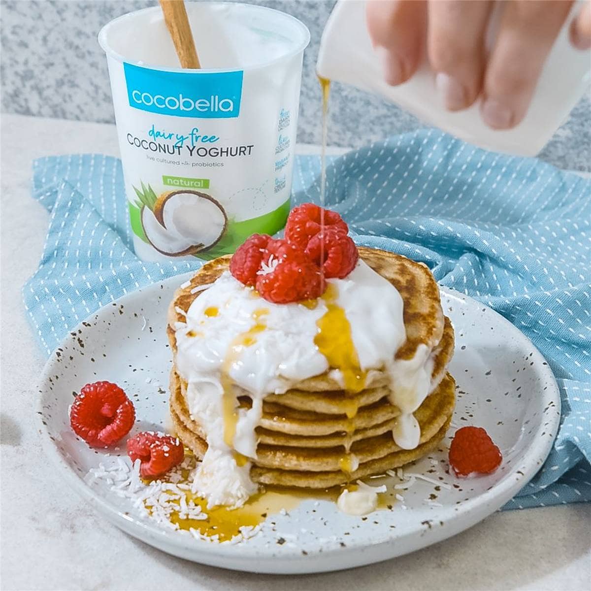 Cocobella Dairy Free Coconut Yoghurt Natural 500g Woolworths