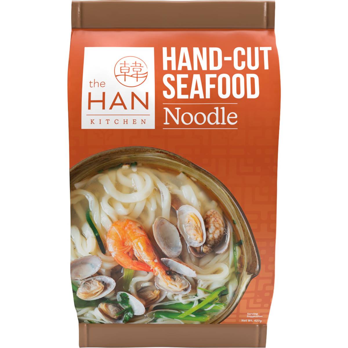 The Han Kitchen Hand-cut Seafood Noodle 427g | Woolworths