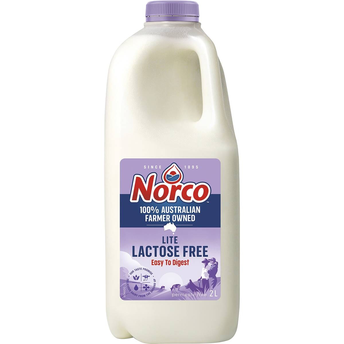 Norco Lactose Free Lite Milk 2L