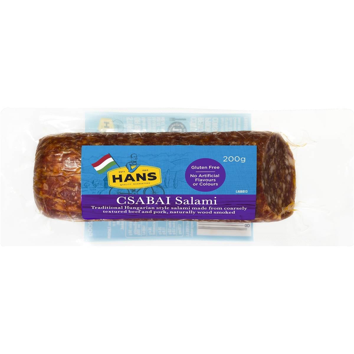 Hans Csabai Salami 200g Woolworths