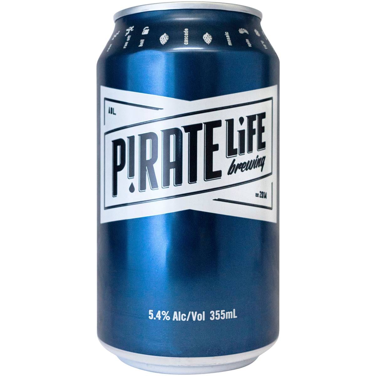Pirate Life Brewing American Pale Ale Can 355ml Woolworths