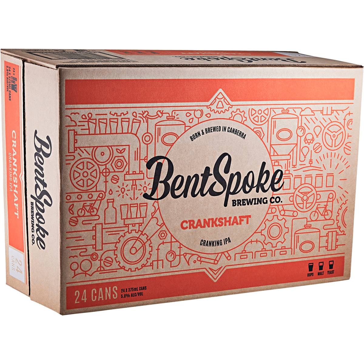 Bentspoke Crankshaft Indian Pale Ale Can 375ml Woolworths