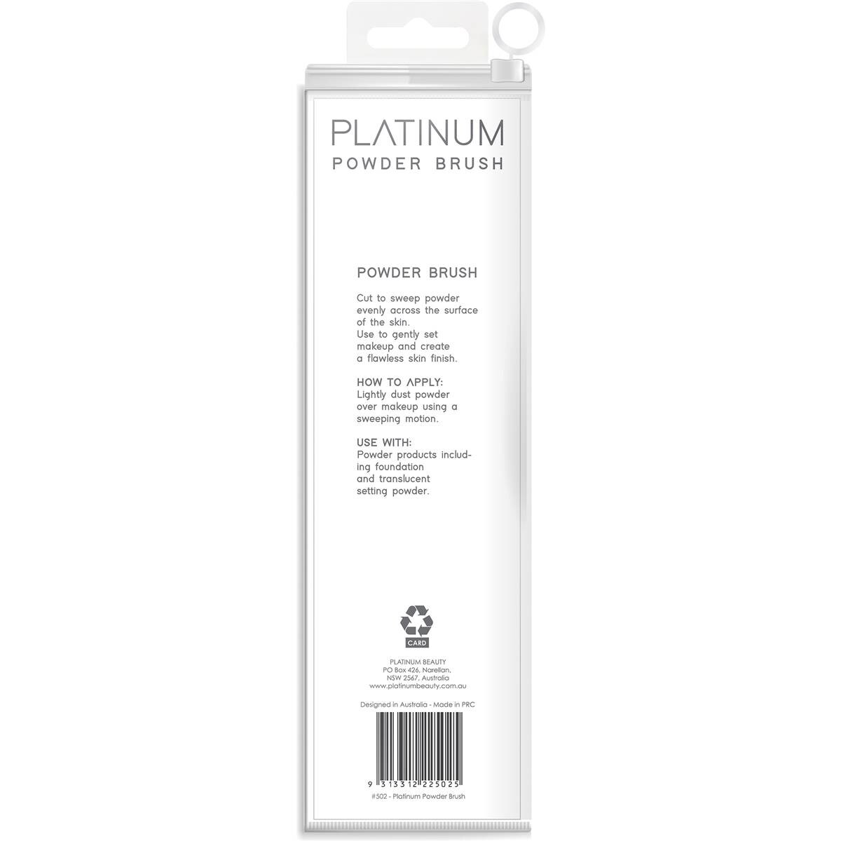 Platinum Powder Brush Each Woolworths