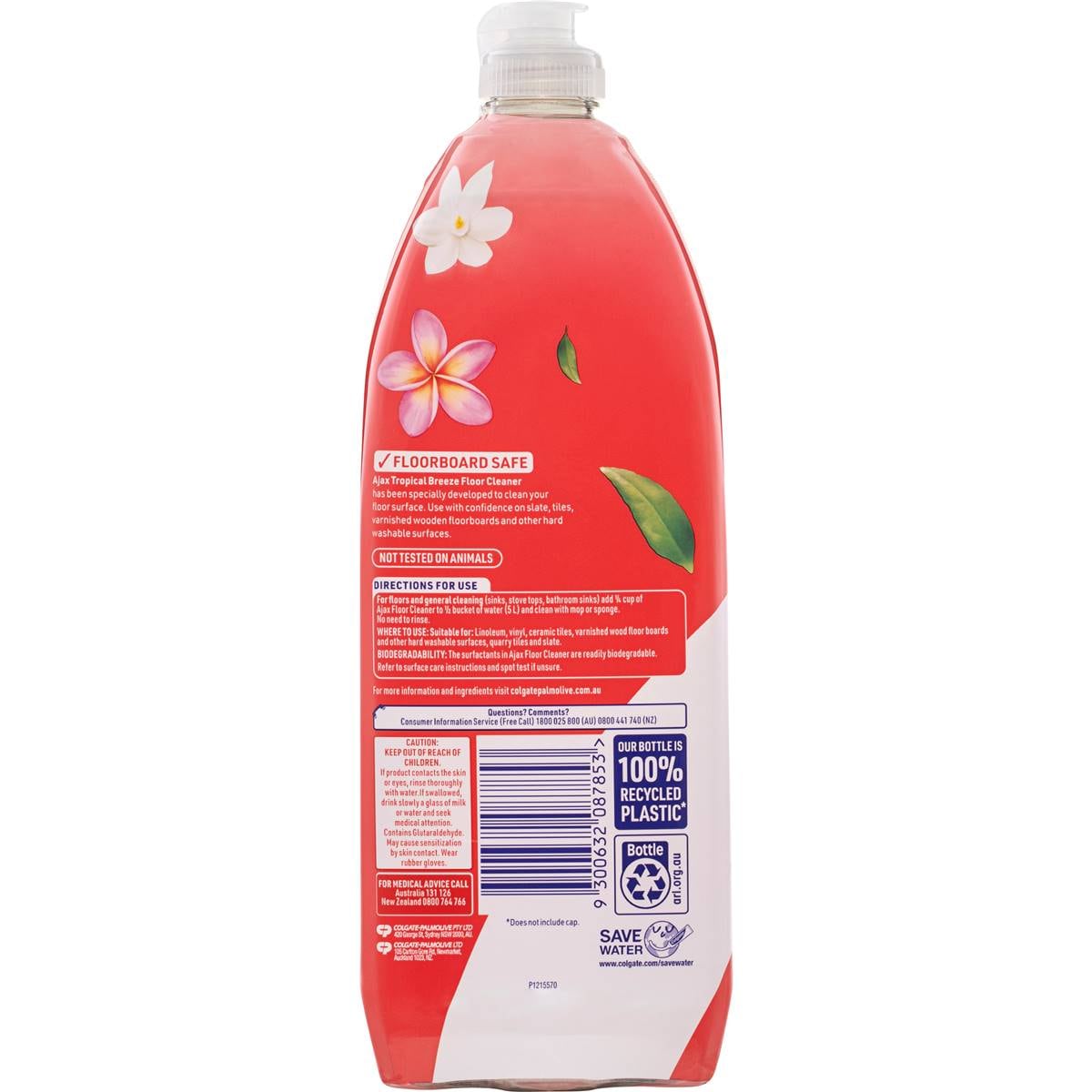 Ajax Floor Cleaner Diving Blends 750ml Woolworths