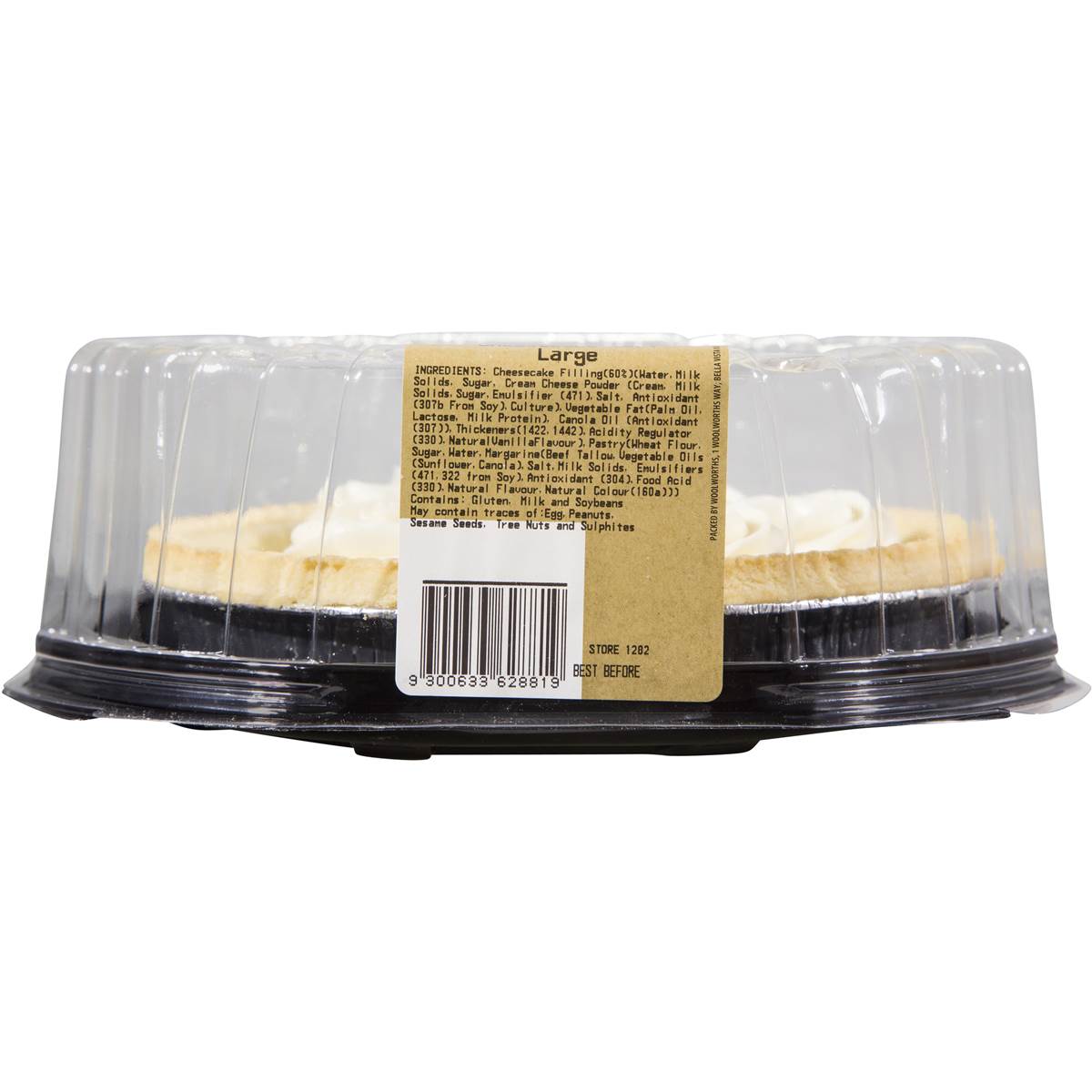 Woolworths Cheesecake Tart Large Each Woolworths