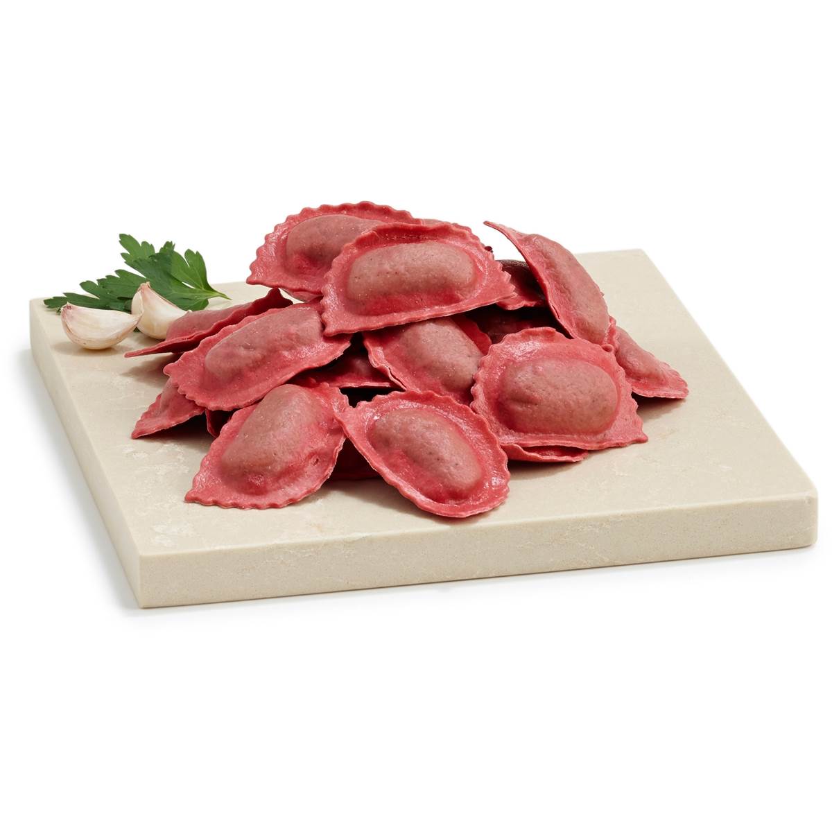 Da Vinci Ricotta And Spin Agnolotti Beetroot Shell