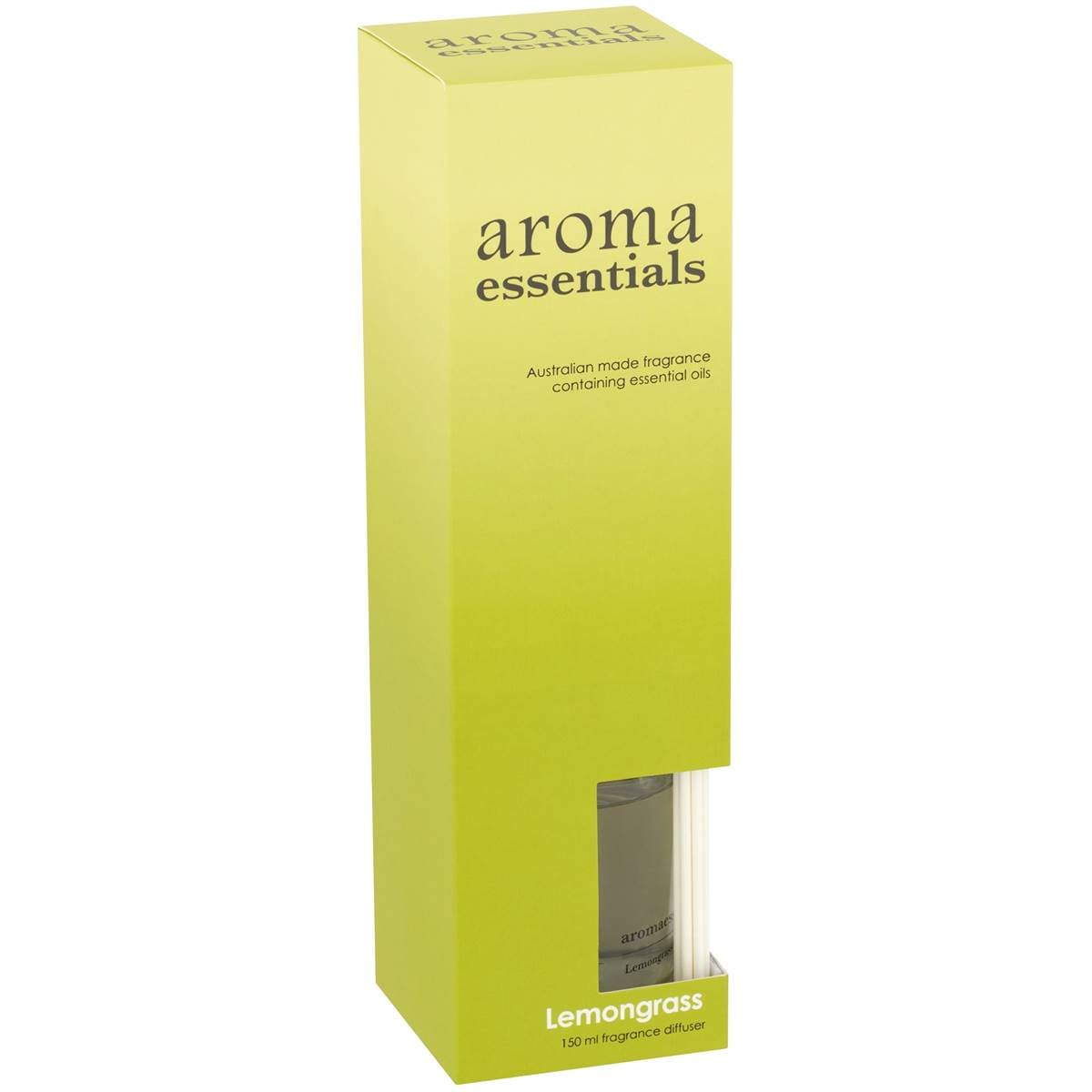Aroma Essentials Diffuser Lemongrass & Ginger 150ml Woolworths