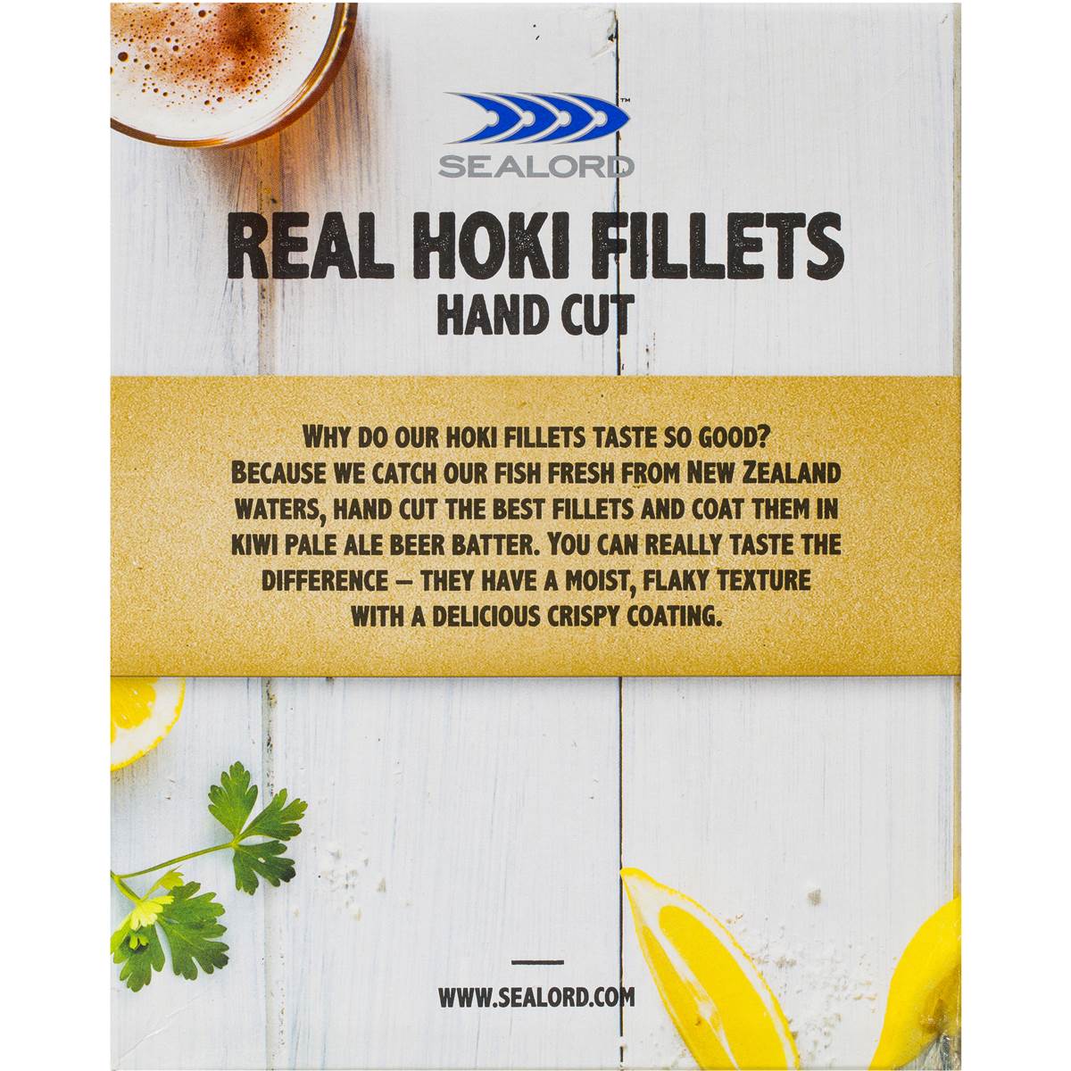 Sealord Hoki Pale Ale Beer Batter 2 Pack 280g Woolworths
