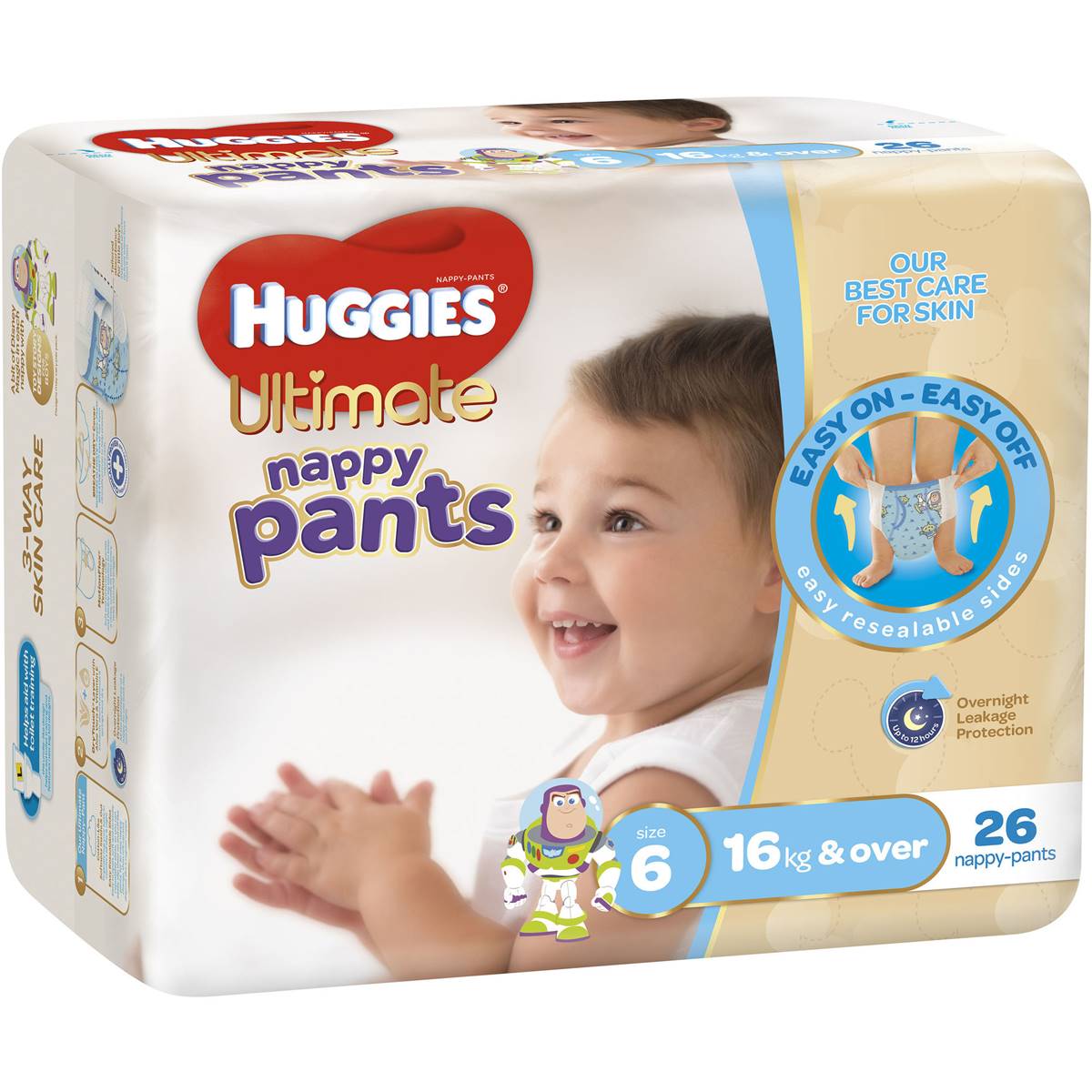 Huggies Ultimate Nappy Pants Bulk Boys Junior 26 Pack Woolworths
