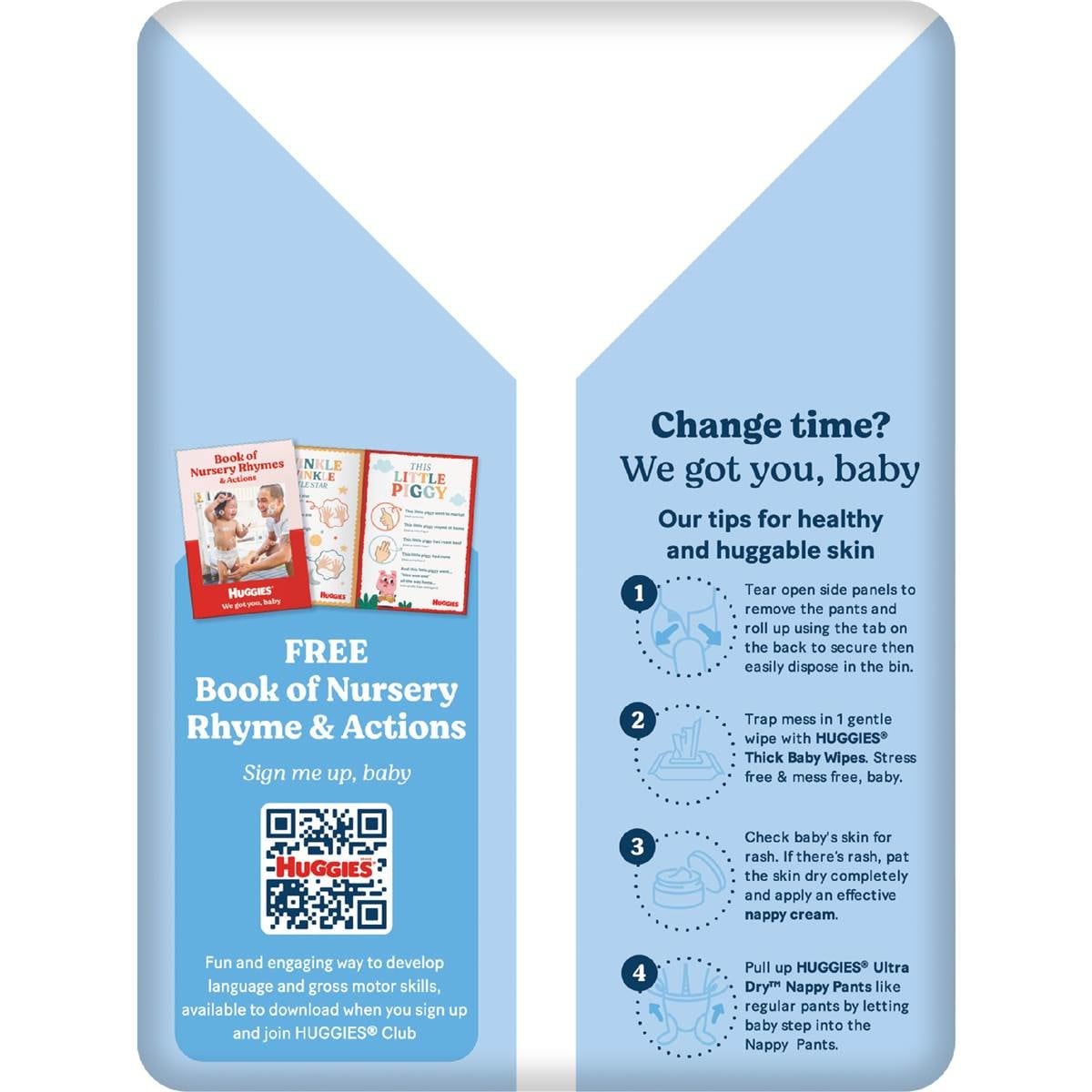 Huggies Ultra Dry Nappy Pants Boys Size 4 (914kg) 29 Pack Woolworths