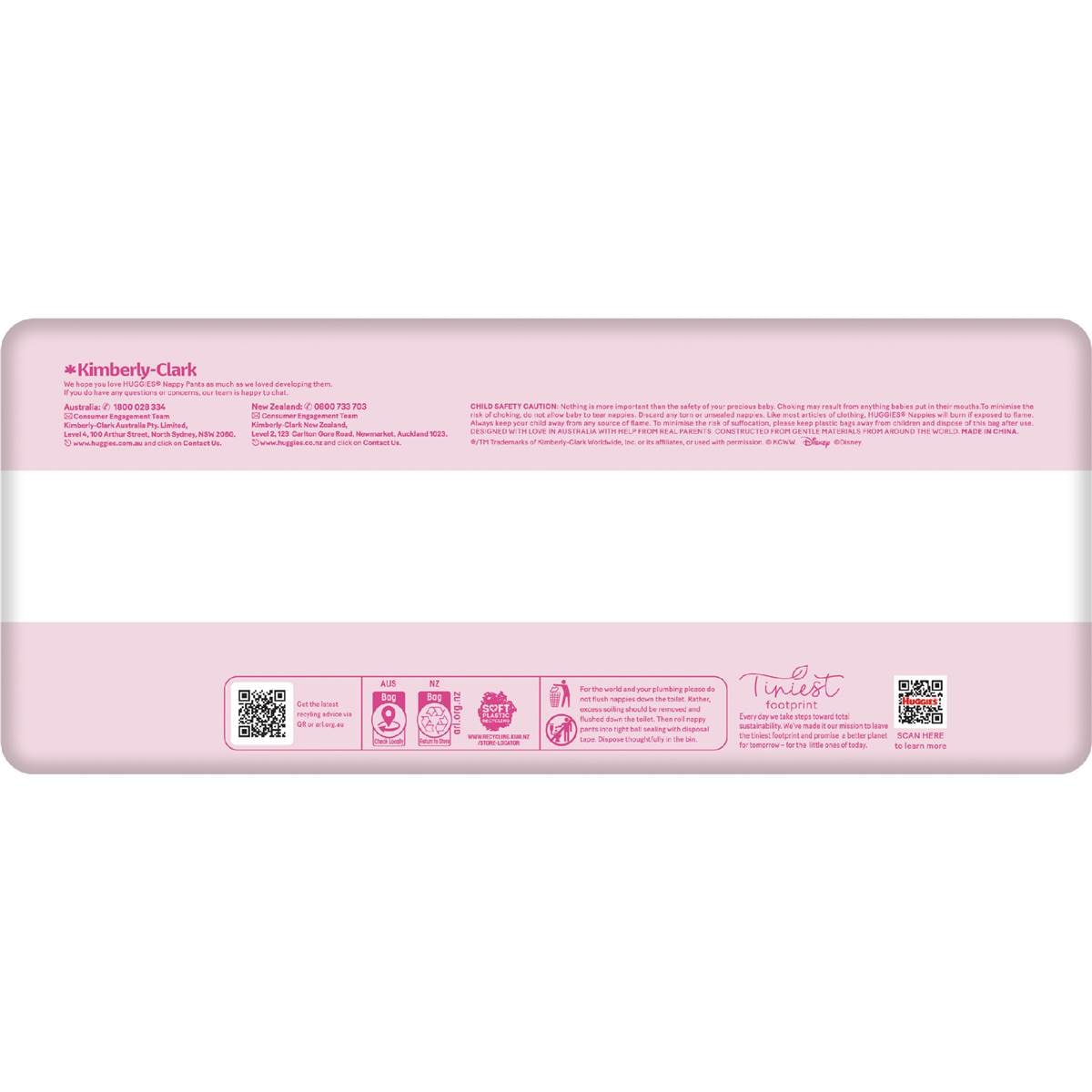 Huggies Ultra Dry Nappy Pants Girls Size 4 (914kg) 29 Pack Woolworths