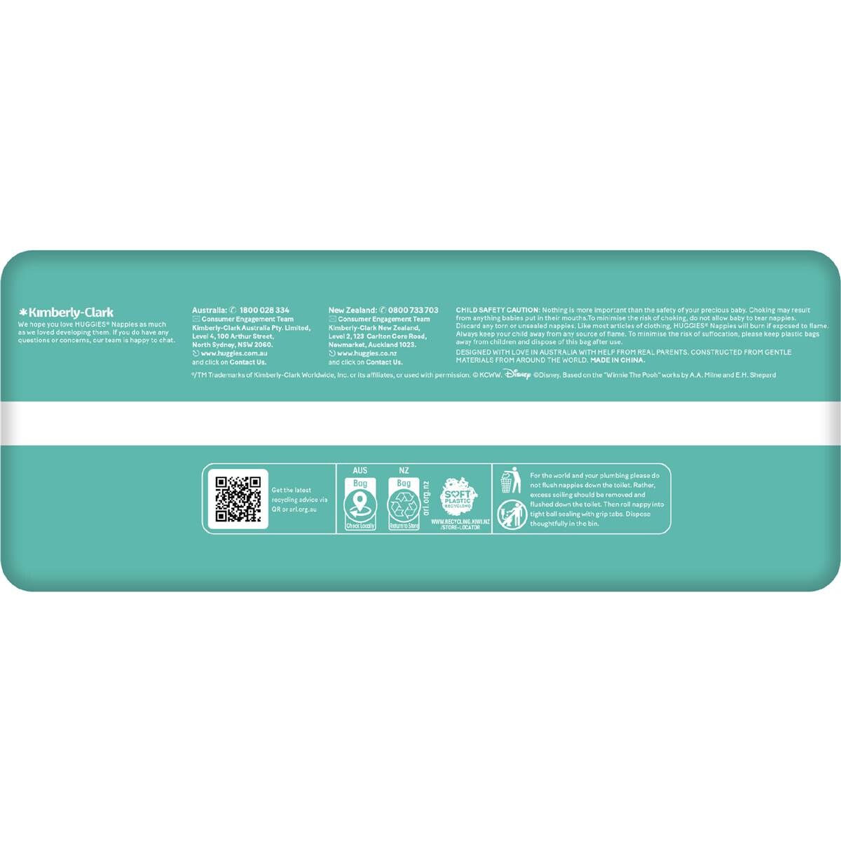 Huggies Newborn Nappies Size 1 (up To 5kg) 54 Pack Woolworths