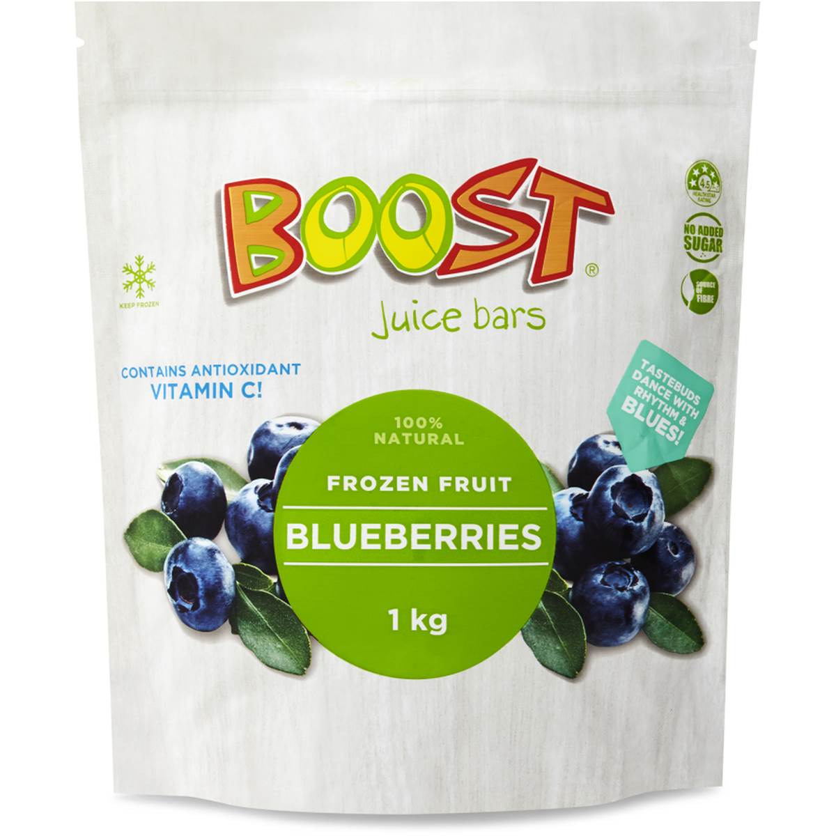 Boost Frozen Blueberries 1kg Woolworths
