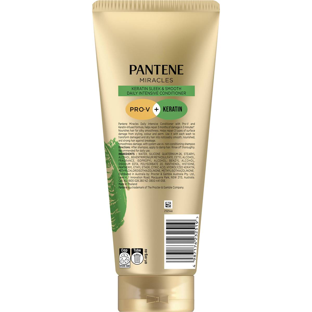 Pantene Keratin Daily Intensive Conditioner 350ml | Woolworths