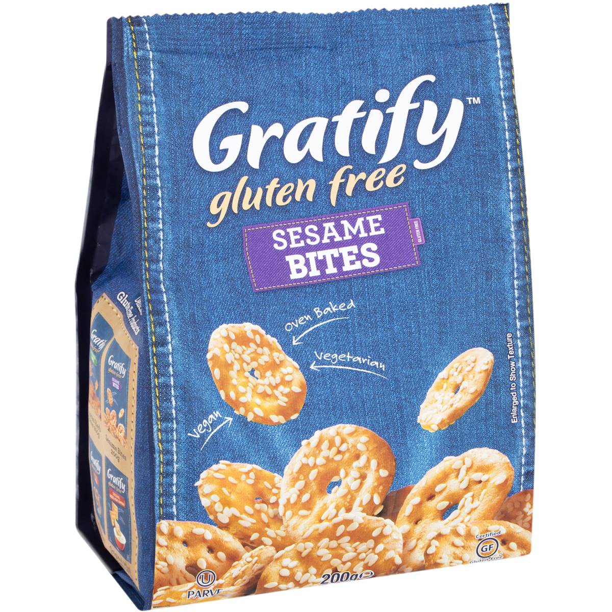 Gratify Gluten Free Sesame Bites
