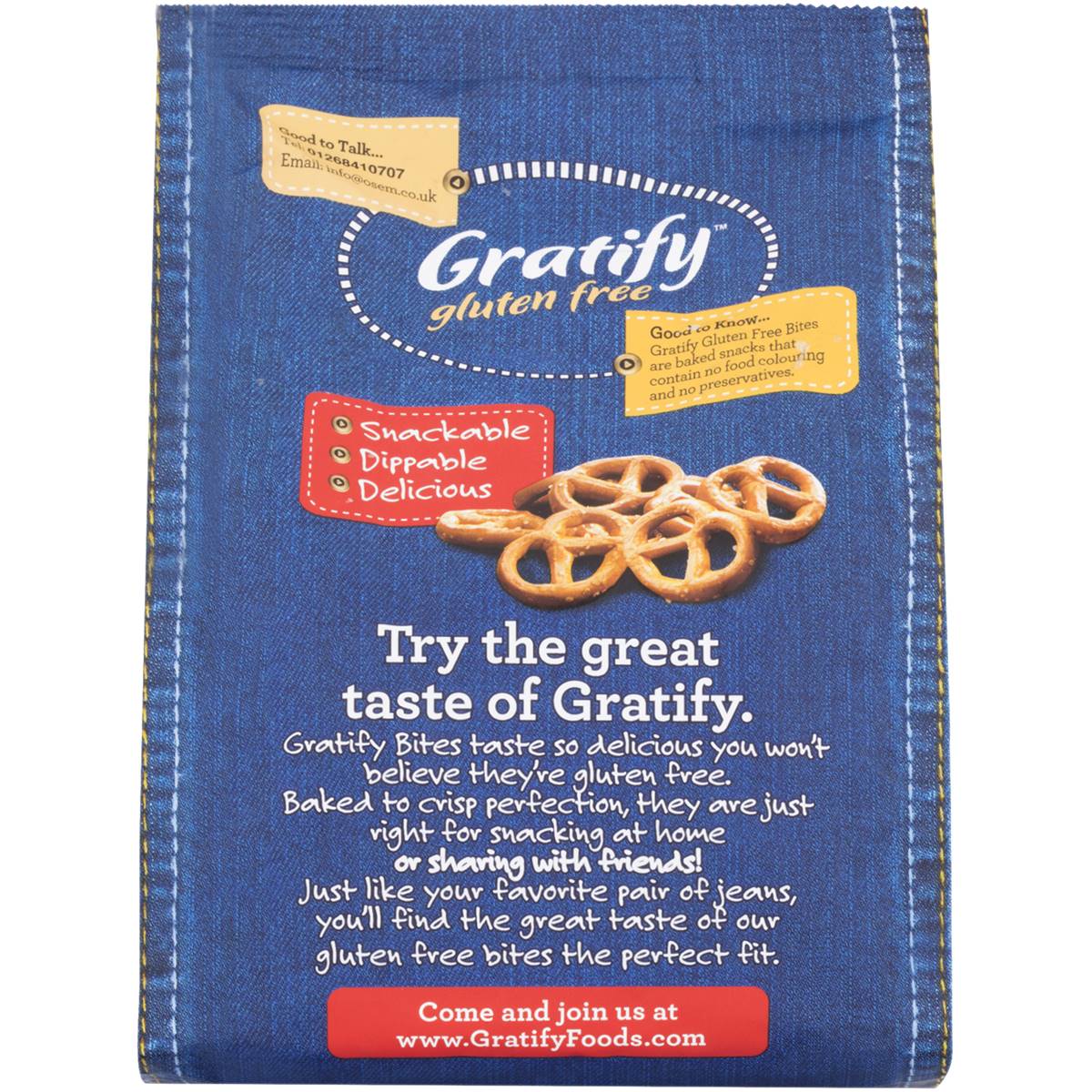 Gratify Gluten Free Pretzel Bites 200g | Woolworths