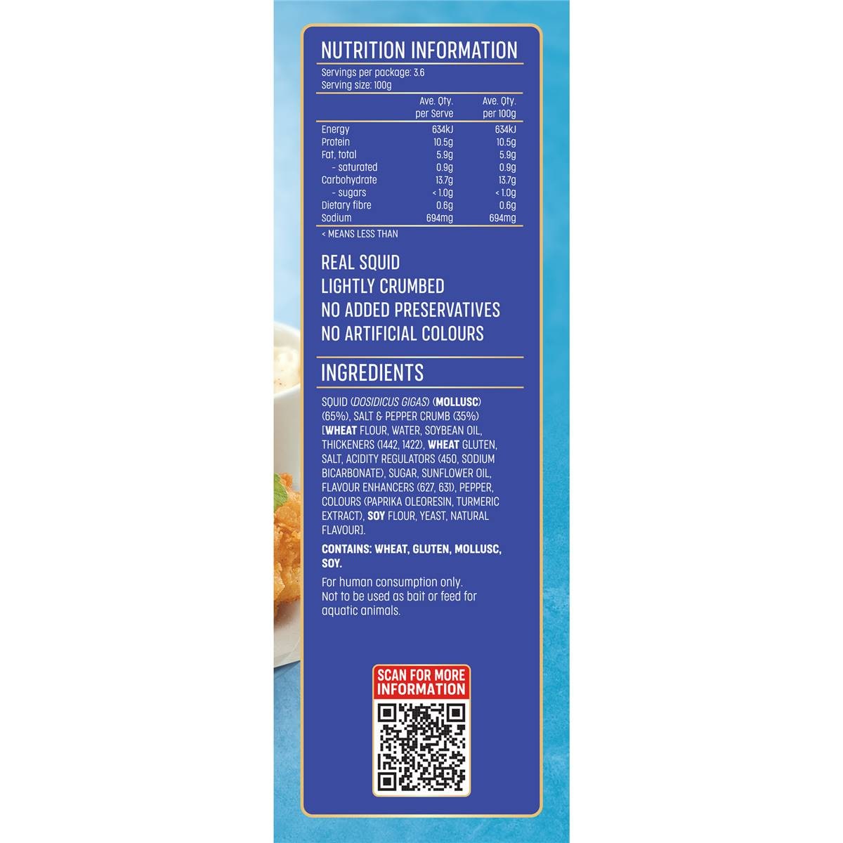 I&j Salt & Pepper Squid 360g Woolworths