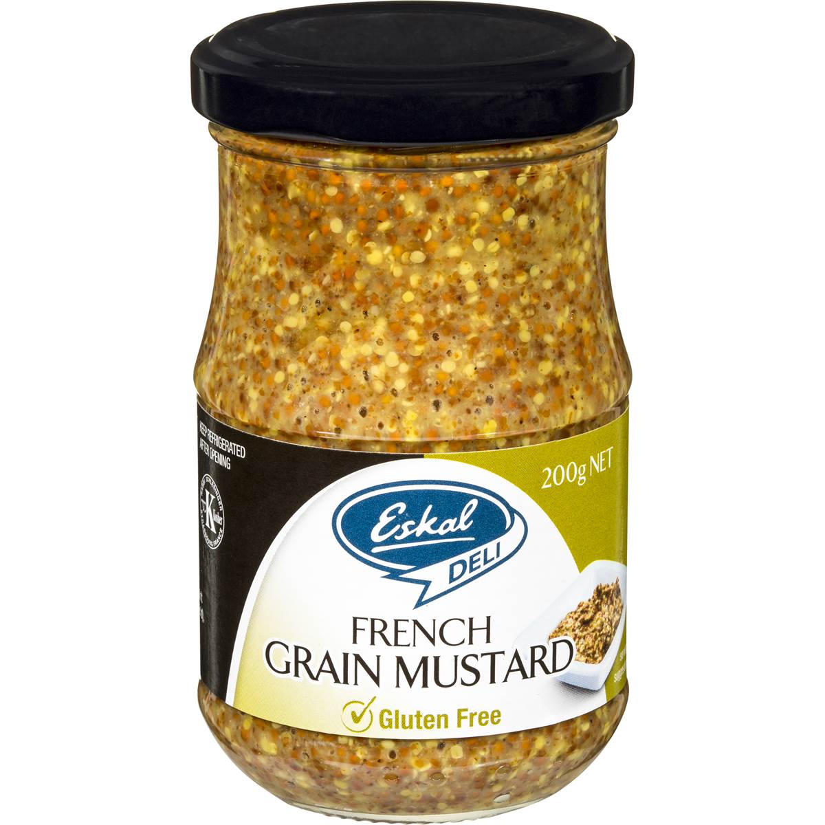 Eskal Gluten Free Grain Mustard